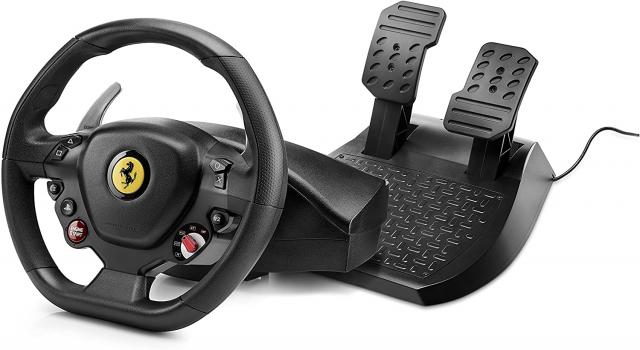 Racing Wheel THRUSTMASTER T80,  force feedback, for PS4 