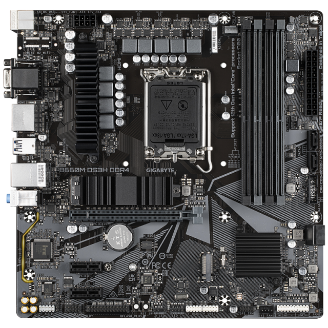 Motherboard GIGABYTE B660M DS3H, socket 1700, mATX 
