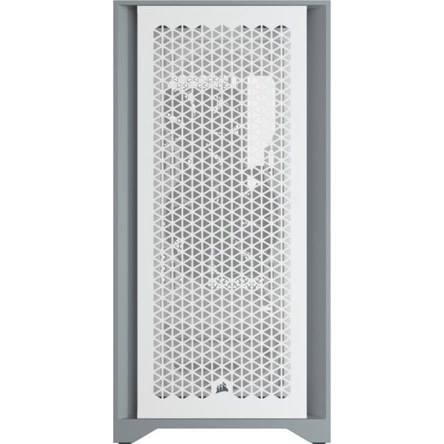 Case Corsair 4000D Airflow Mid Tower, Tempered Glass, White 