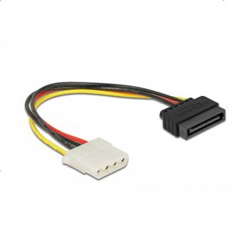 Cable DeLock Power Cable SATA 15 pin female to 4 pin female, 20 cm