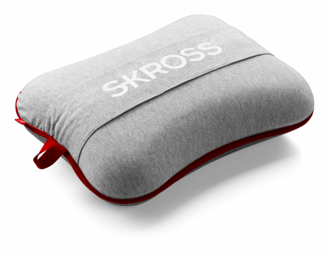 Възглавница за пътуване Skross Travel Pillow, Тъмно сива 