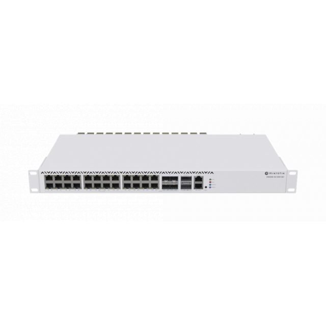 Switch Mikrotik CRS326-4C+20G+2Q+RM, 20x 2.5 Gigabit, 4x COMBO, 2x 40 Gigabit QSFP+ 