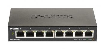 Switch D-Link DGS-1100-08V2 10/100/1000 Gigabit Smart Switch, managed