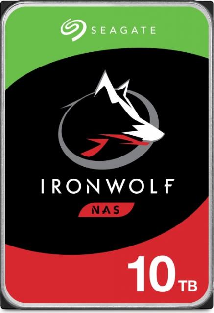 Хард диск SEAGATE IronWolf NAS, 10TB, 256MB Cache, SATA 6.0Gb/s 