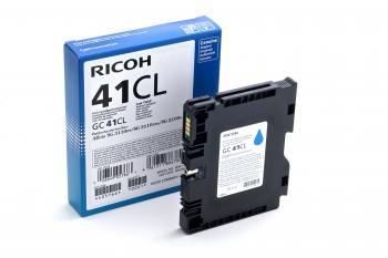 Gel ink RICOH GC 41CL, GelJet SG 2100N/2100DN, 600 pages, Cyan