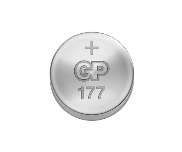 Button alkaline battery GP177 LR626 / 10 pcs. / Pack price for 1 pc. / AG4 1.55V GP 