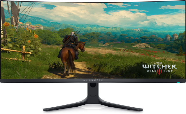 Monitor Dell Alienware AW3423DWF 34" Curved QD-OLED, WQHD 3440 x 1440 , 165Hz, 0.1ms 