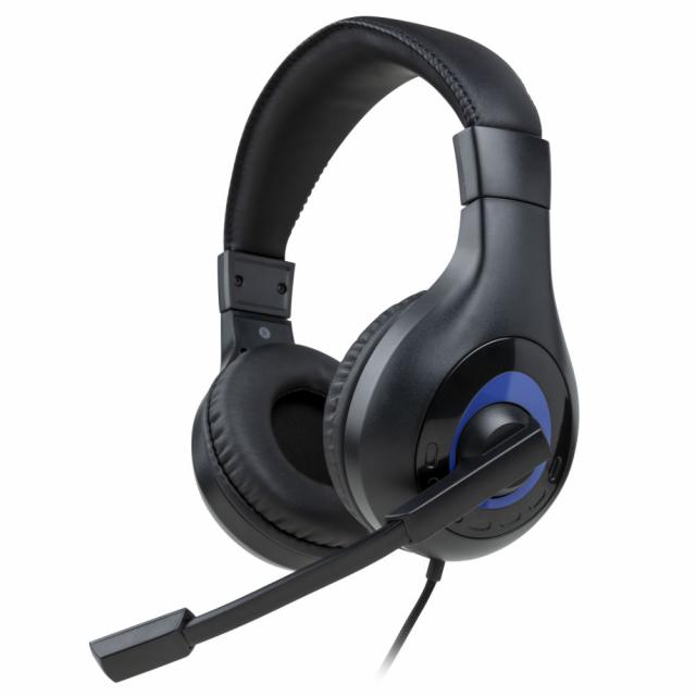 Геймърски слушалки Nacon Bigben PS5 Official Headset V1 Black, Микрофон, Черен 