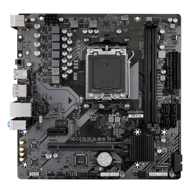 Дънна платка GIGABYTE A620M H socket AM5, DDR5 