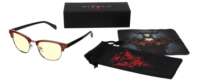 Компютърни очила GUNNAR Diablo IV Sanctuary Edition - Blood Onyx Amber 