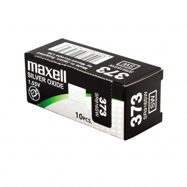 Бутонна батерия сребърна MAXELL SR916 SW /373/1.55V 