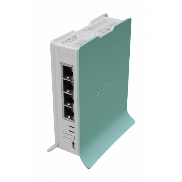 Рутер MikroTik hAP ax lite L41G-2axD, CPU 1GHz, 2.4GHz, 4x10/100/1000, WiFi 