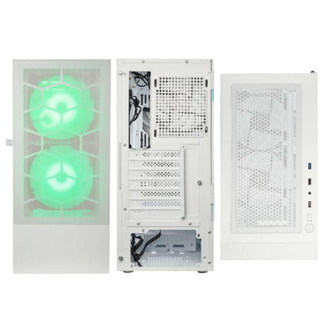 Case Kolink Observatory MX Mesh ARGB TG Mid-Tower, White 