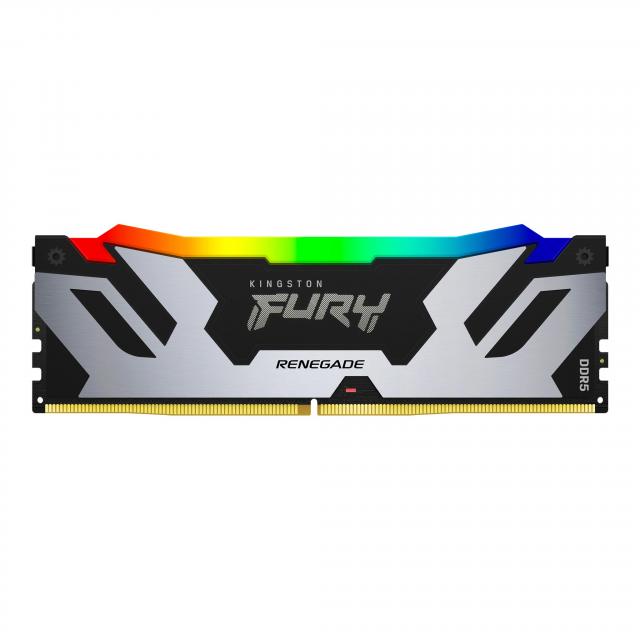 Памет Kingston Fury Renegade Silver/Black RGB 32GB(2x16GB) DDR5 8000MHz CL38 