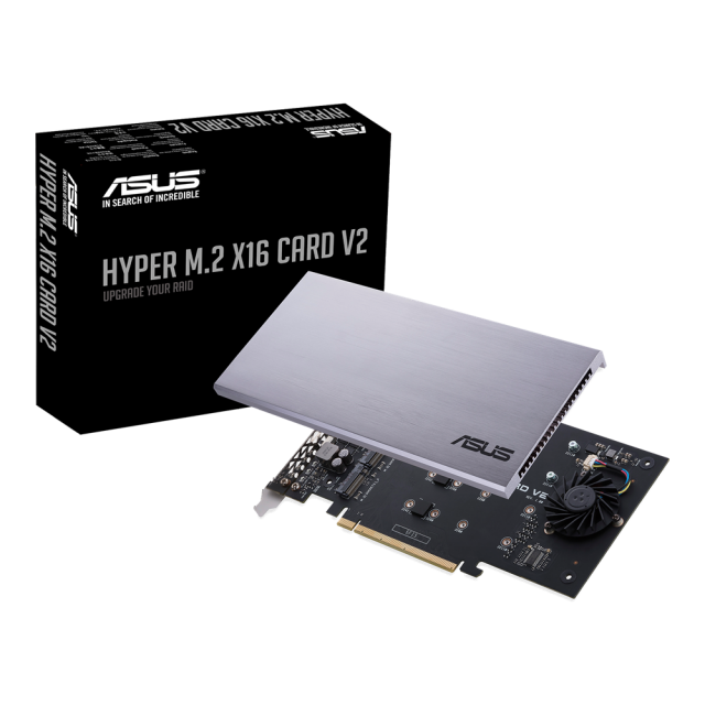 Карта ASUS Hyper M.2 x16 Card (PCIe 3.0) 