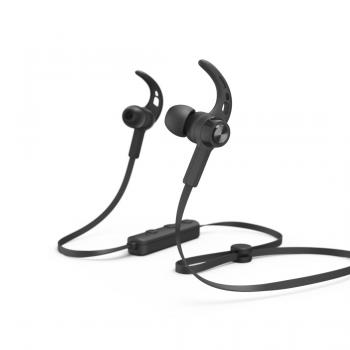 Hama "Freedom Run" Bluetooth® Headphones, In-Ear, Microphone, Ear Hook, black