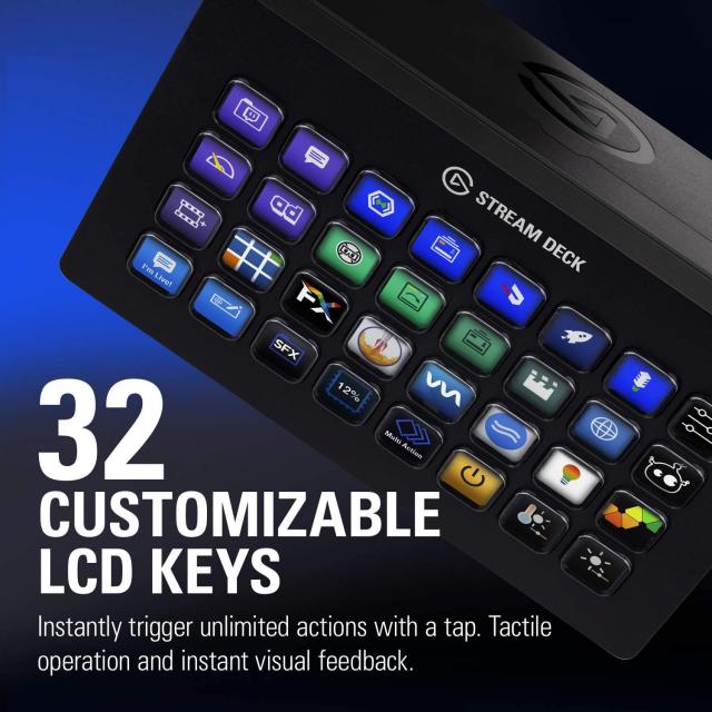 Elgato Stream Deck - 32LCD Buttons 