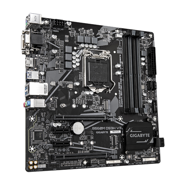 Motherboard GIGABYTE B560M DS3H V3, socket 1200, mATX 4xDDR4 