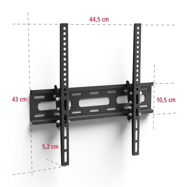 Стенна стойка за TV, 32-75", до 40кг, 220808 