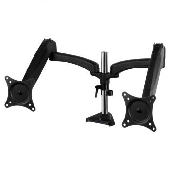 Desk Mount Dual Monitor Arm ARCTIC Z2 (Gen3), 34", 8 kg, 4 x USB 3.2 Gen1, Black