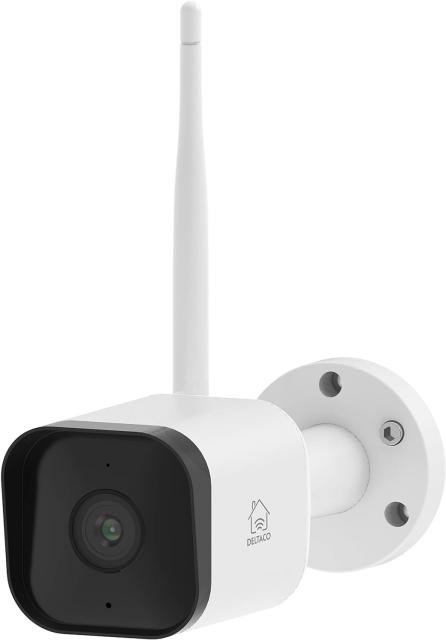 DELTACO SMART HOME WiFi camera, outdoor IP65, 2MP, ONVIF, white 