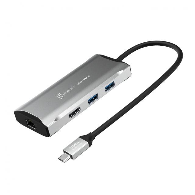 Докинг станция j5create JCD392 100W, USB-C, 10Gbps, 4K60 