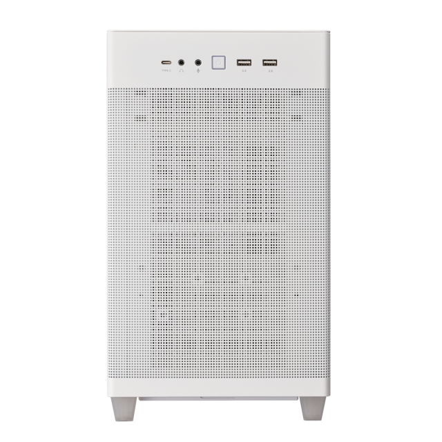 Case ASUS PRIME AP201 Mesh, MicroATX, White 