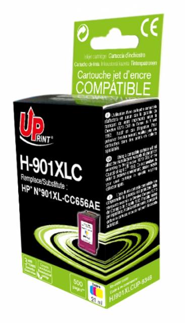 Ink cartridge UPRINT CC656A HP, Cyan/Magenta/Yellow 