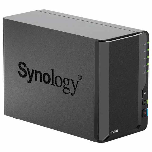 Сторидж Synology NAS Synology DS224+, За 2 диска, Малък и среден бизнес 