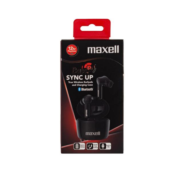 Bluetooth Headset Maxell Bass 13, True Wireless, Bluetooth 5.0 