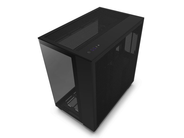 Кутия NZXT H9 Flow Matte Black 