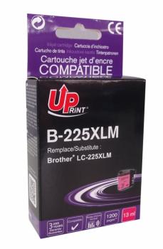 Ink cartridge UPRINT LC225XL BROTHER, Magenta