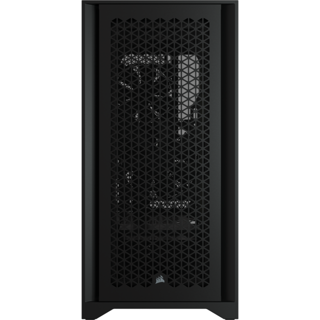 Кутия Corsair 4000D Airflow Mid Tower, Tempered Glass, Черна 