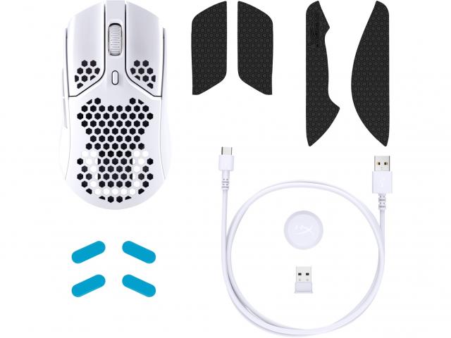 Gaming Mouse HyperX Pulsefire Haste Wireless White 