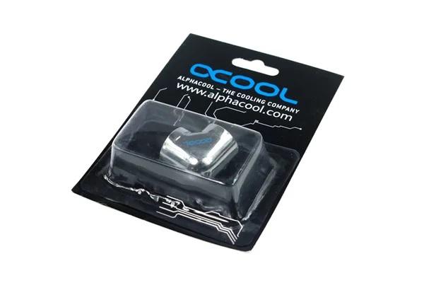 L-конектор Alphacool HF, Вътрешна резба G1/4 - G1/4, 90°, Хром 