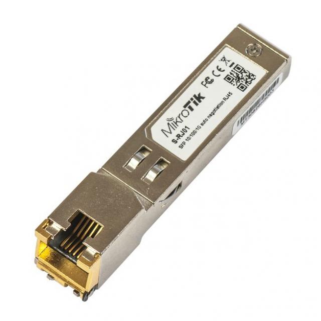 Mikrotik RJ45 SFP 10/100/1000M copper module 