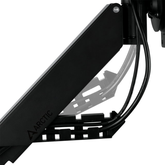 Desk Mount Monitor Arm ARCTIC X1-3D, 13"-49", 10 kg, Black 