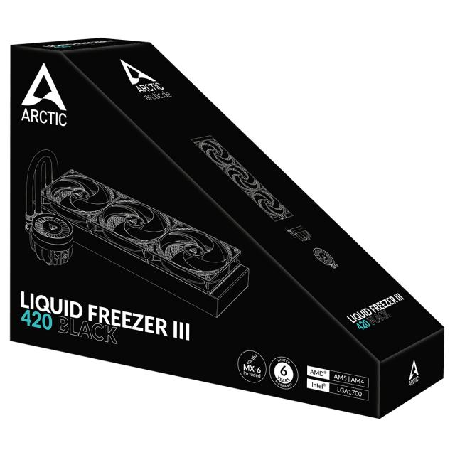 CPU Cooler Arctic Liquid Freezer III 420 Black 