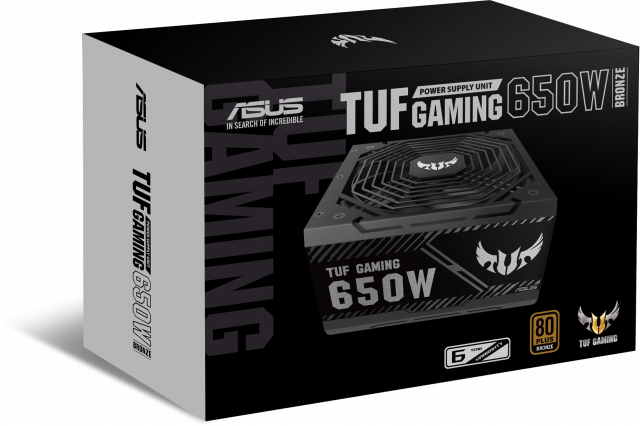 Power Supply ASUS TUF Gaming 650W, 80+ Bronze 