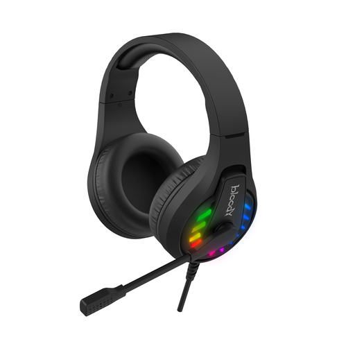 Gaming Earphone A4TECH Bloody G230, USB, RGB, Microphone, Black 