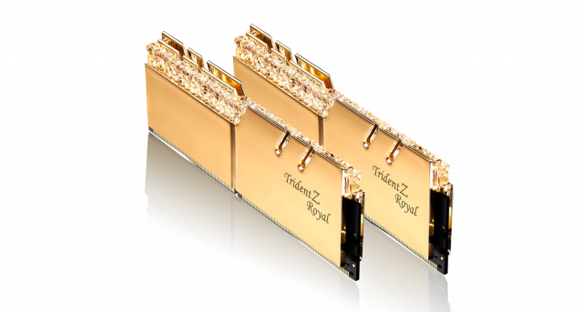Memory G.SKILL Trident Z Royal 16GB(2x8GB) DDR4 PC4-25600 3200MHz CL16 F4-3200C16D-16GTRG 