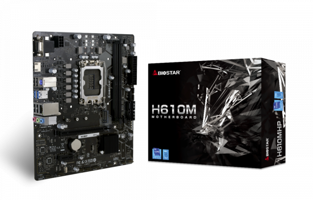 Дънна платка BIOSTAR H610MHP D4, Socket 1700 