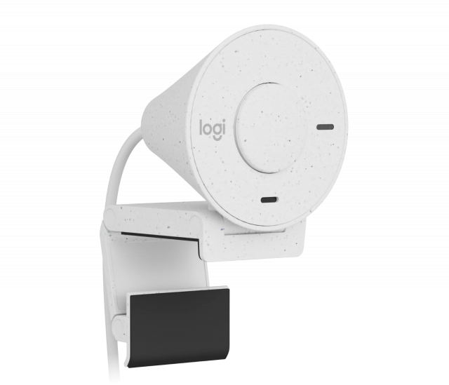 Web Cam with microphone LOGITECH Brio 300 White 