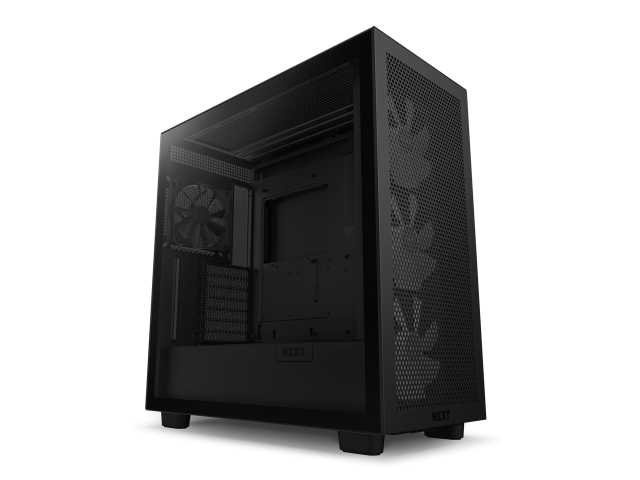 Кутия NZXT H7 Flow RGB Matte Black Mid-Tower 