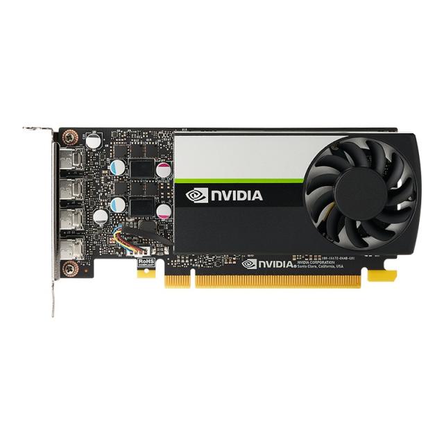 Видео карта PNY NVIDIA T1000 8GB, GDDR6, 128 bit, 4 x mDP 