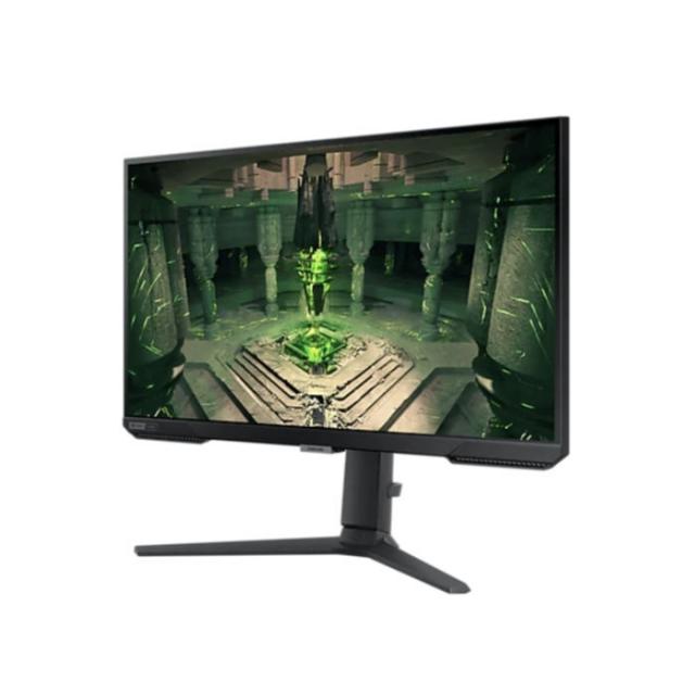 Монитор SAMSUNG 25BG400 25" Odyssey G4, 1920x1080, IPS 240Hz, 1 ms, 400cd/m2, 1000:1, DP, 2xHDMI, Черен 