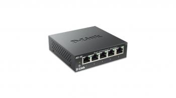 Switch D-Link DES-105/E 5-port 10/100 Metal Housing Desktop Switch