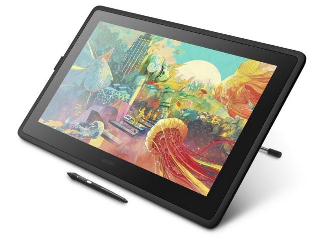 Графичен таблет Wacom Cintiq 22, 21.5", HD IPS, 5080 lpi, Черен 