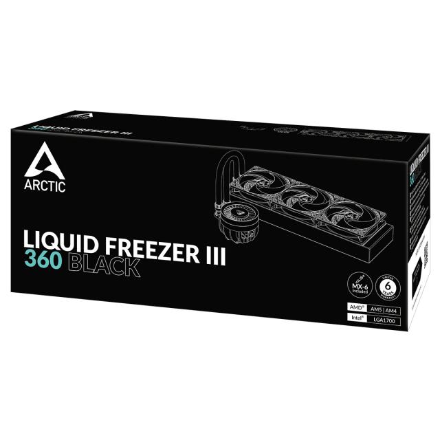 CPU Cooler Arctic Liquid Freezer III 360 Black 