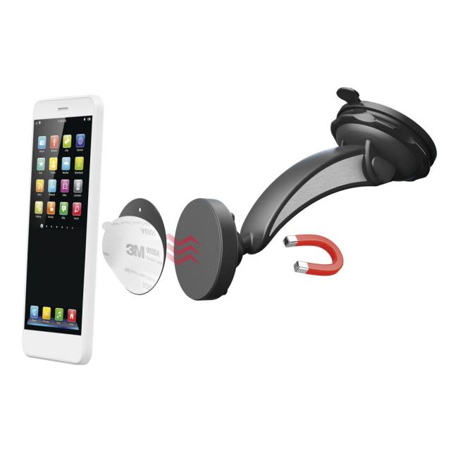 Hama "Magnet" Car Mobile Phone Holder with Suction Cup, 201512 